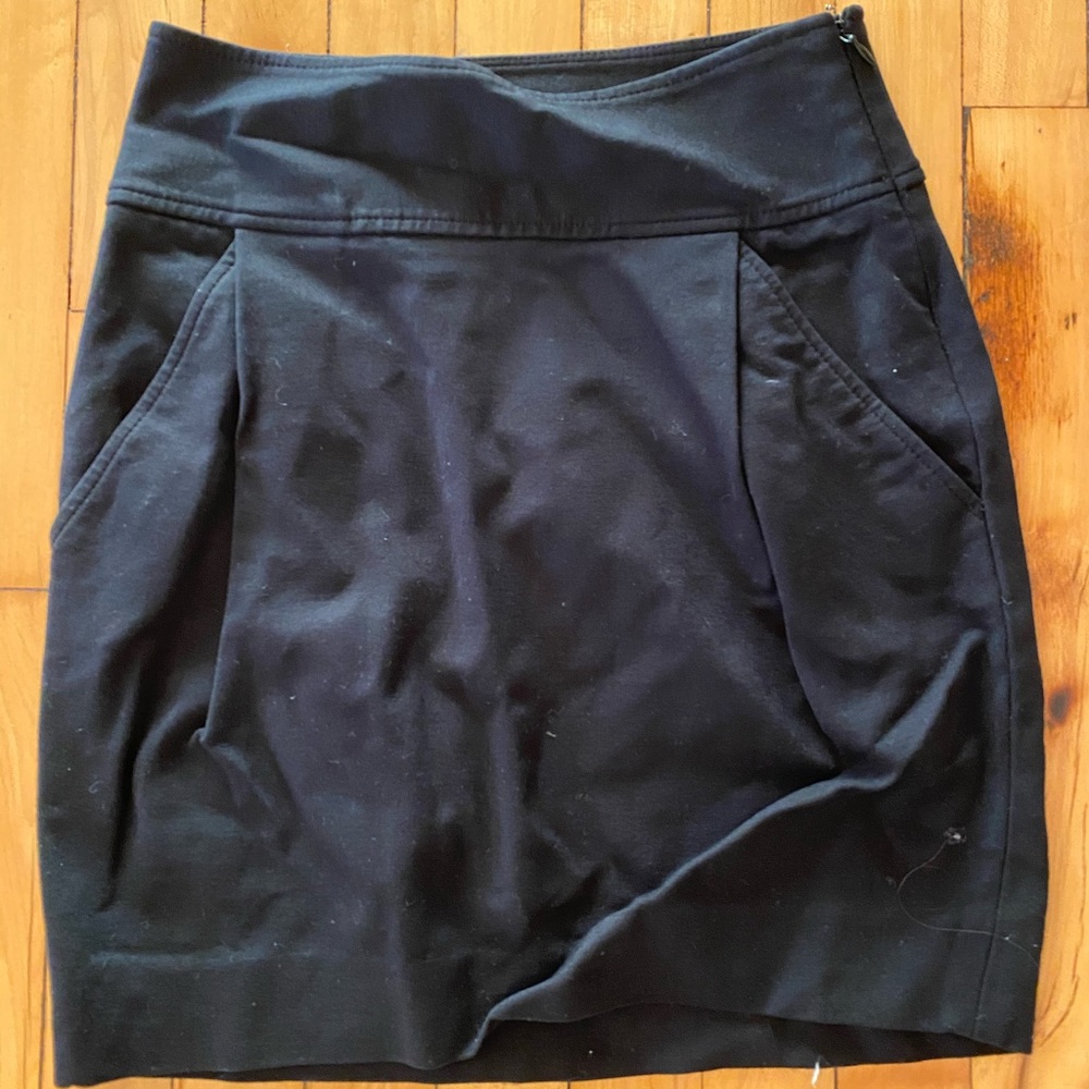 Banana Republic Black Stretchy Mini Skirt
